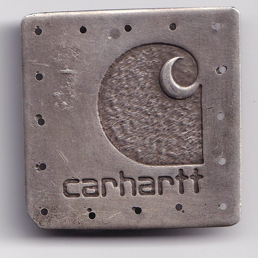 Sterling Silver Carhartt Badge