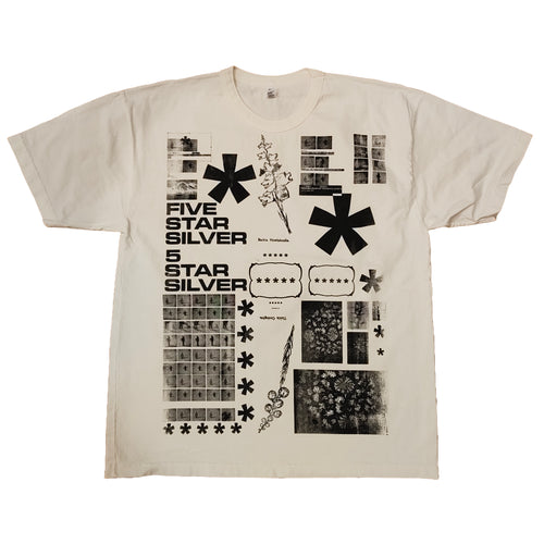 Five Star Silver T-Shirt - XL