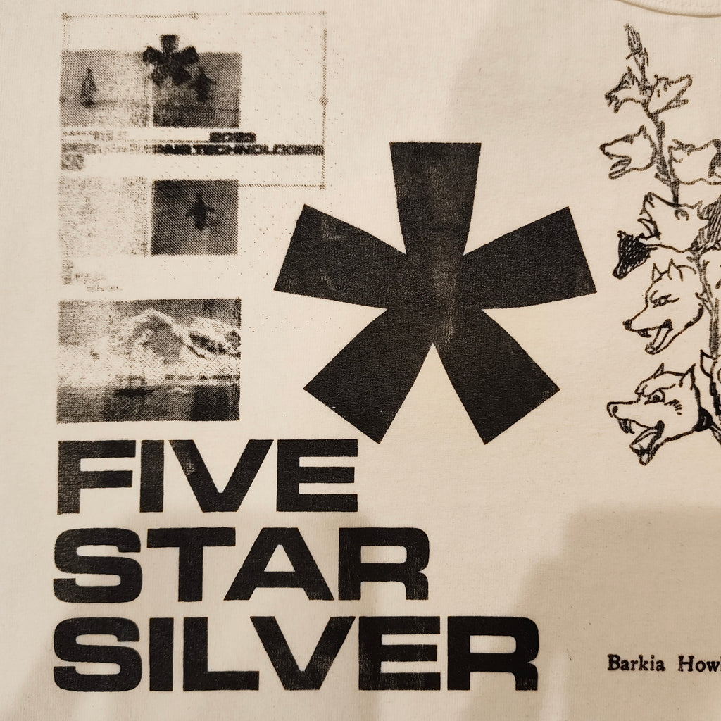 Five Star Silver T-Shirt - XL