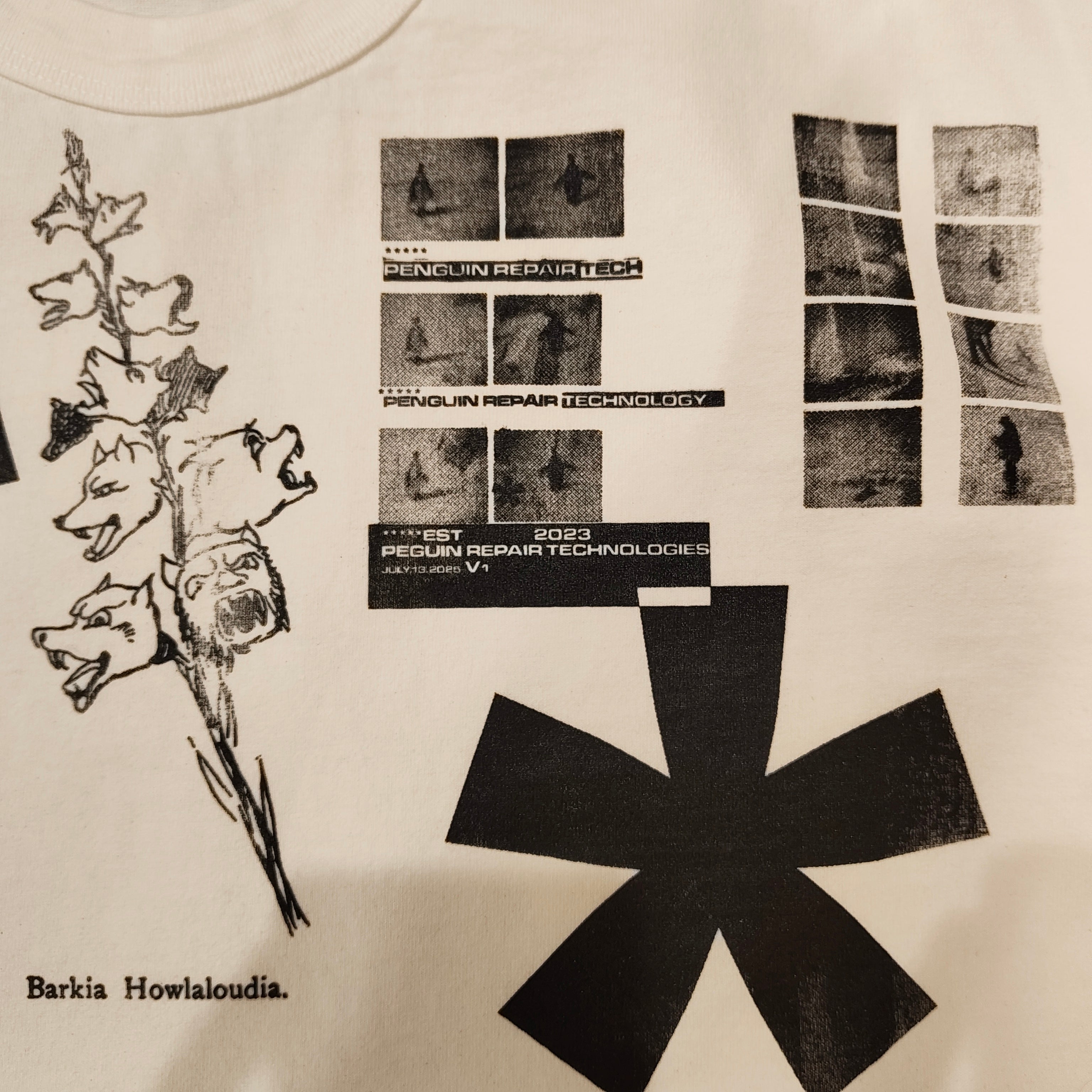Five Star Silver T-Shirt - XL