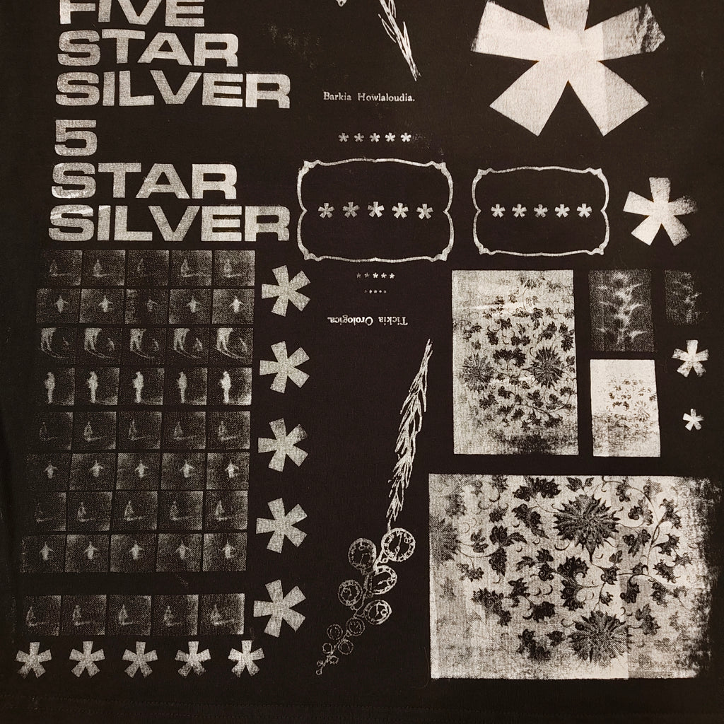 Five Star Silver T-Shirt - L