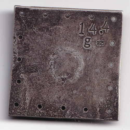Sterling Silver Star Badge