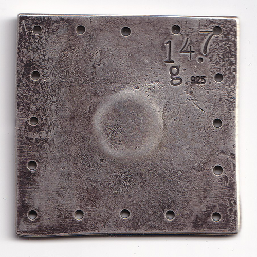 Sterling Silver Star Badge