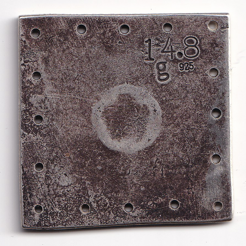 Sterling Silver Star Badge