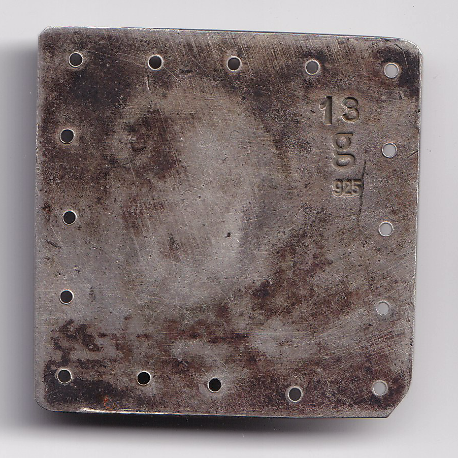 Sterling Silver Carhartt Badge