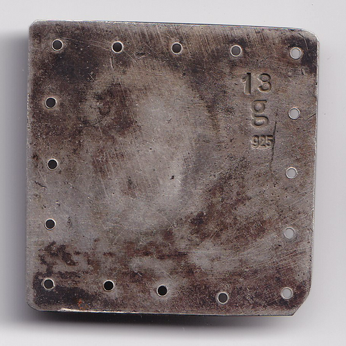 Sterling Silver Carhartt Badge