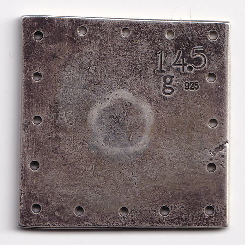 Sterling Silver Star Badge