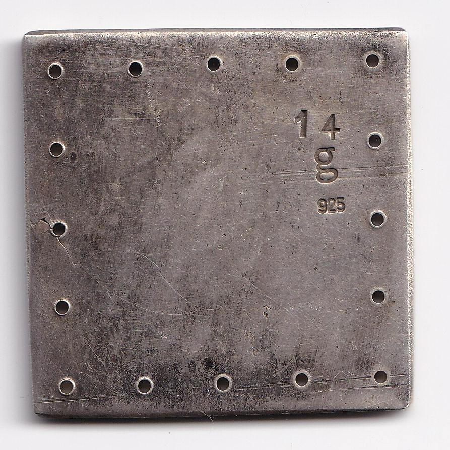 Sterling Silver Carhartt Badge