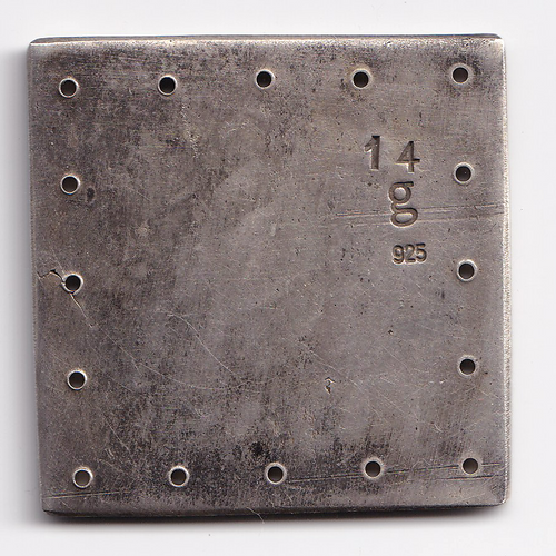 Sterling Silver Carhartt Badge