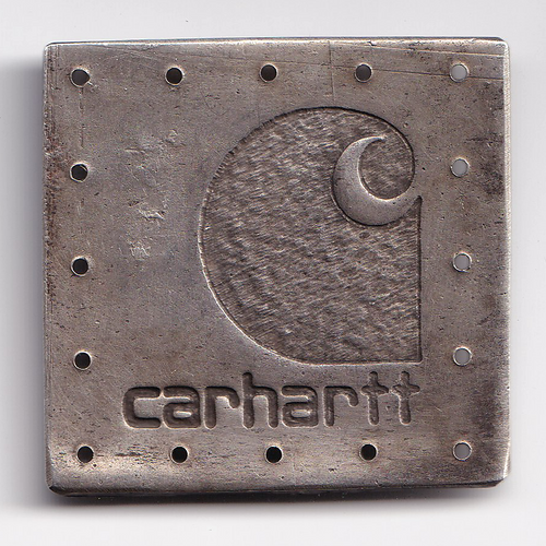 Sterling Silver Carhartt Badge