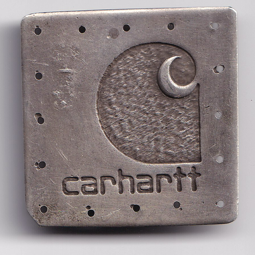 Sterling Silver Carhartt Badge