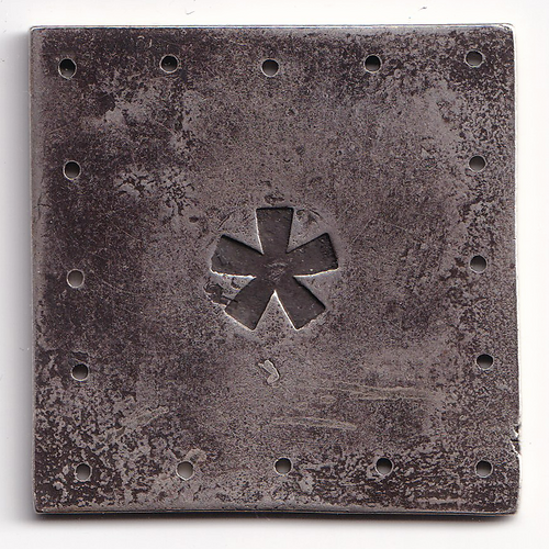 Sterling Silver Star Badge