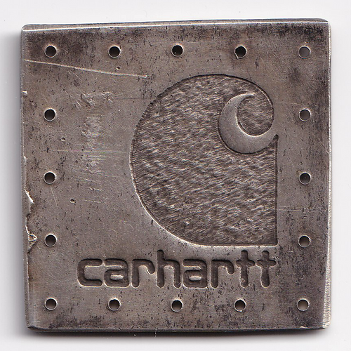 Sterling Silver Carhartt Badge
